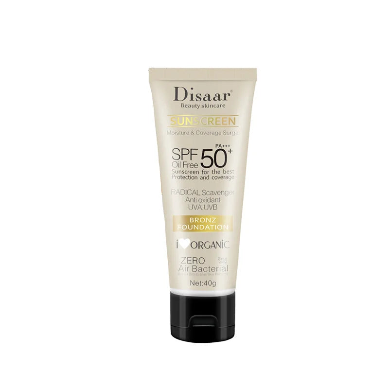Protector solar Facial y corporal, crema solar blanqueadora,