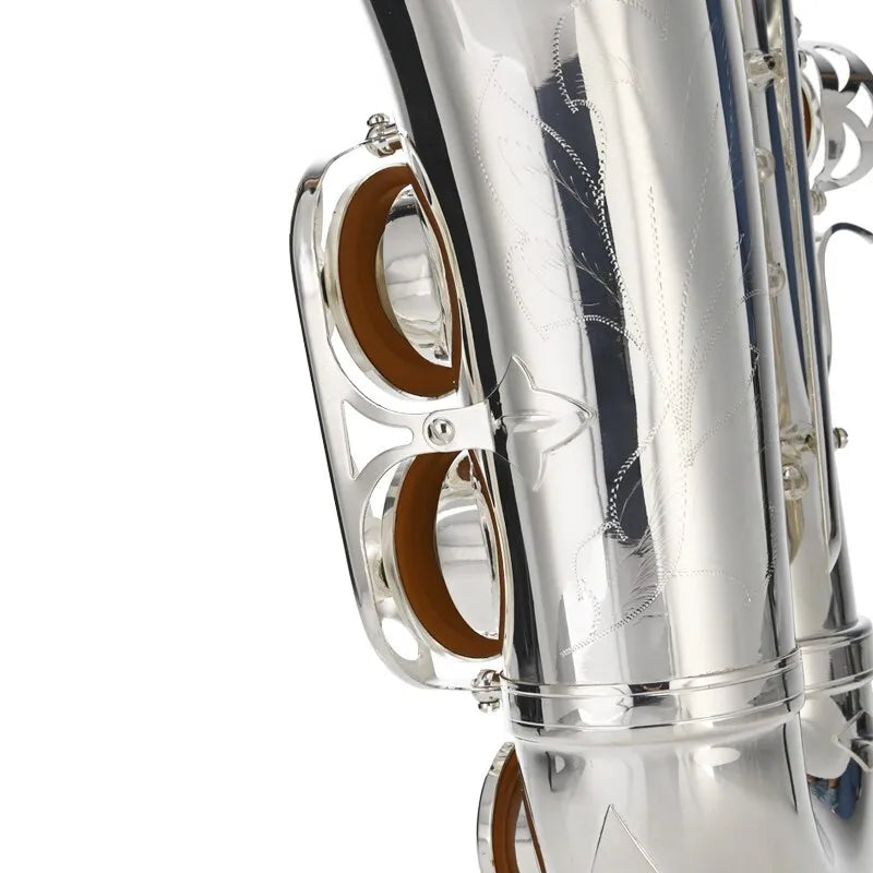 Saxofón Alto Eb Plateado