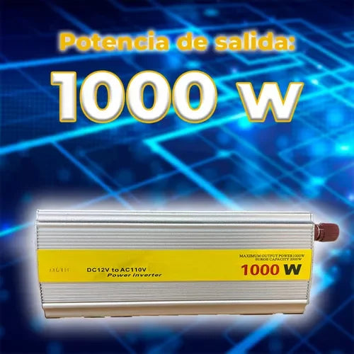 Inversor de Corriente de 1000W Modificado para Electrónica