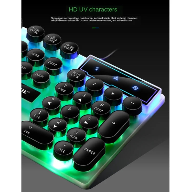 Set de Teclado y Ratón Mecánico