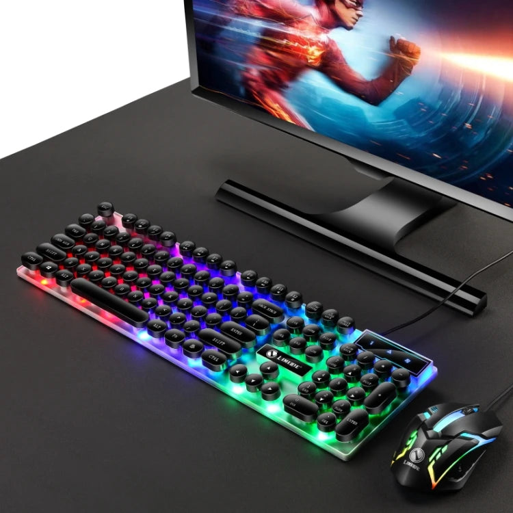 Set de Teclado y Ratón Mecánico