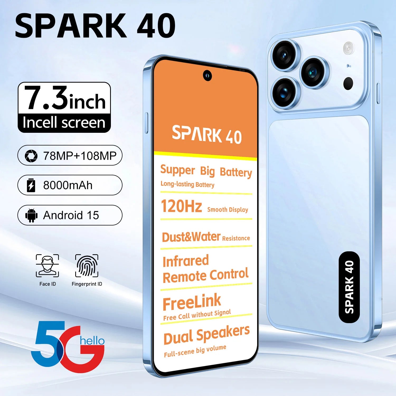 Teléfono Móvil 5G android