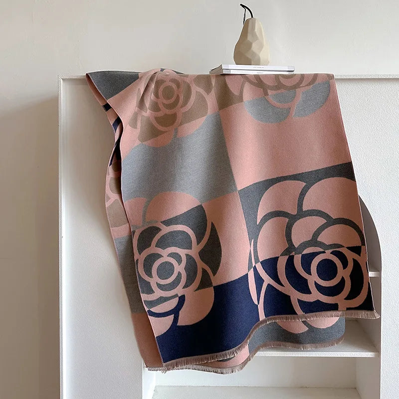 Bufanda/Chal cálida de invierno para mujer