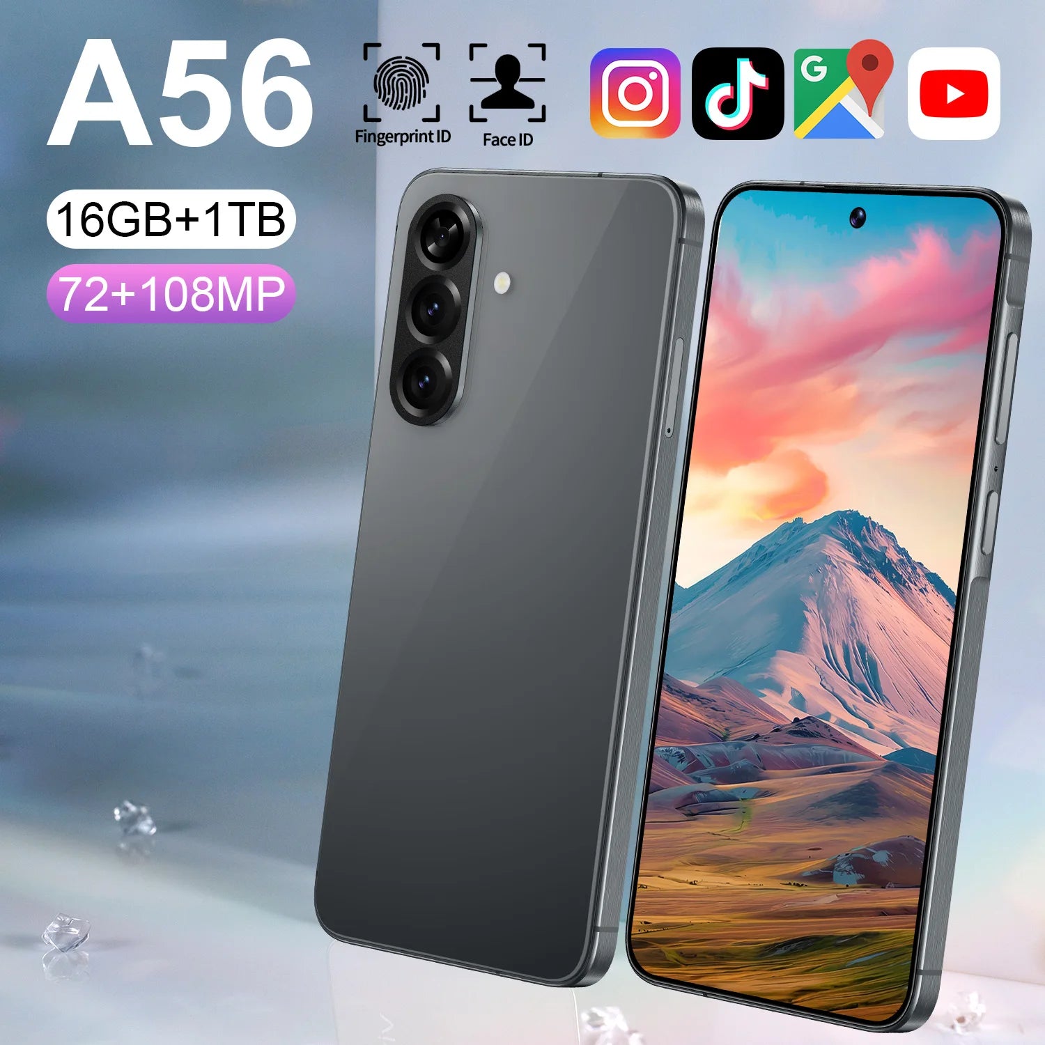 Smartphone 16GB + 1TB Android