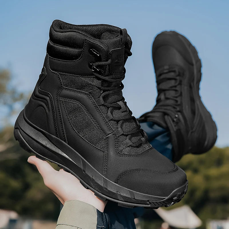Botas de senderismo de camuflaje