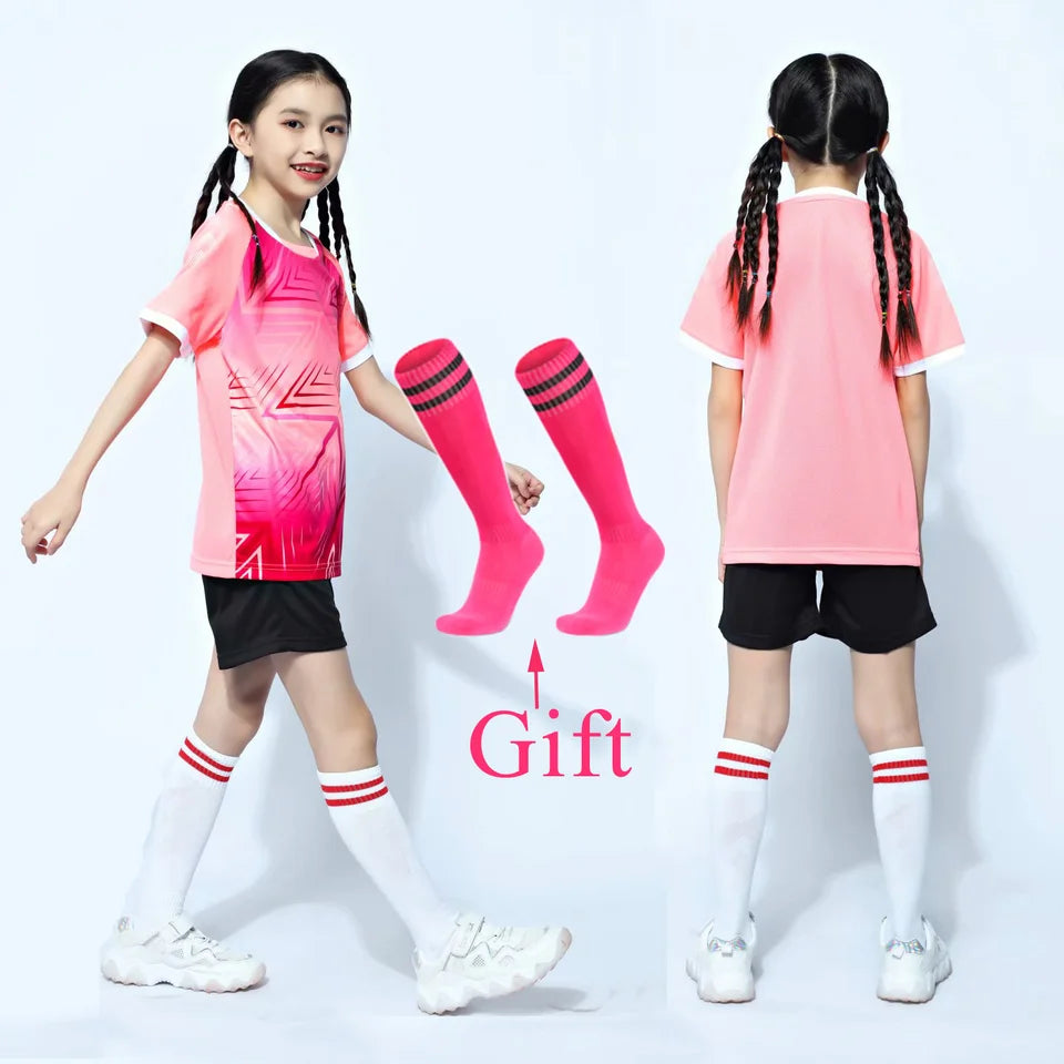 Uniformes de fútbol para niños + calcetines