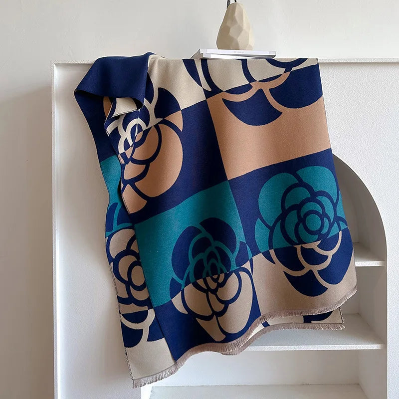 Bufanda/Chal cálida de invierno para mujer