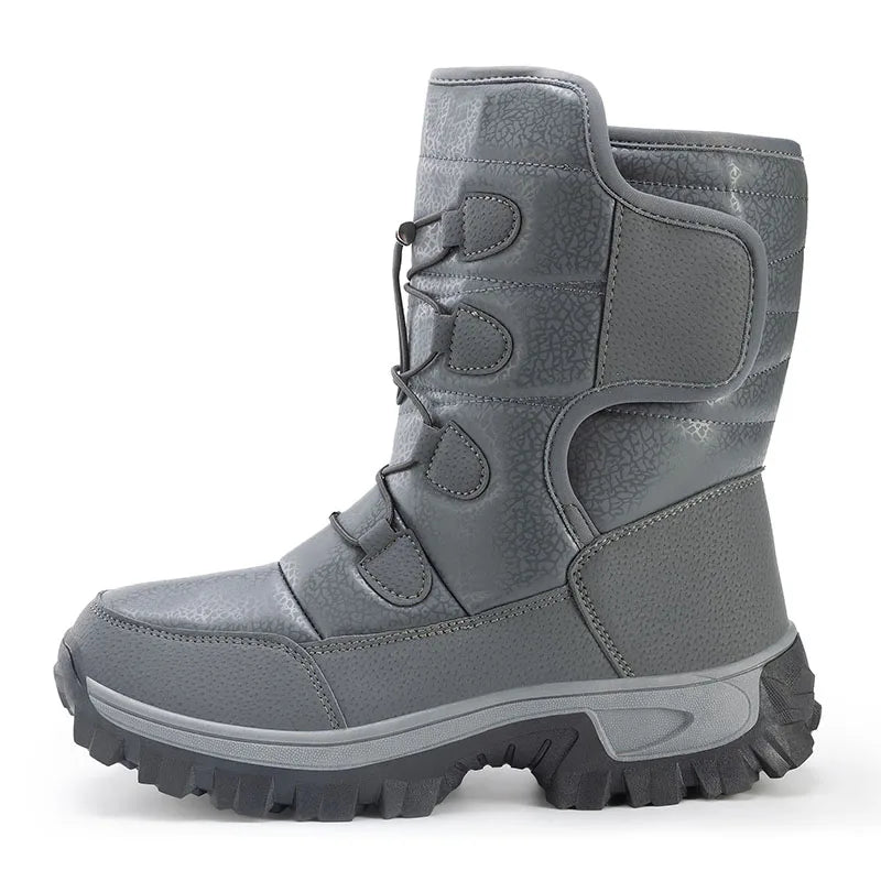 Botas de nieve de caña alta para mujer