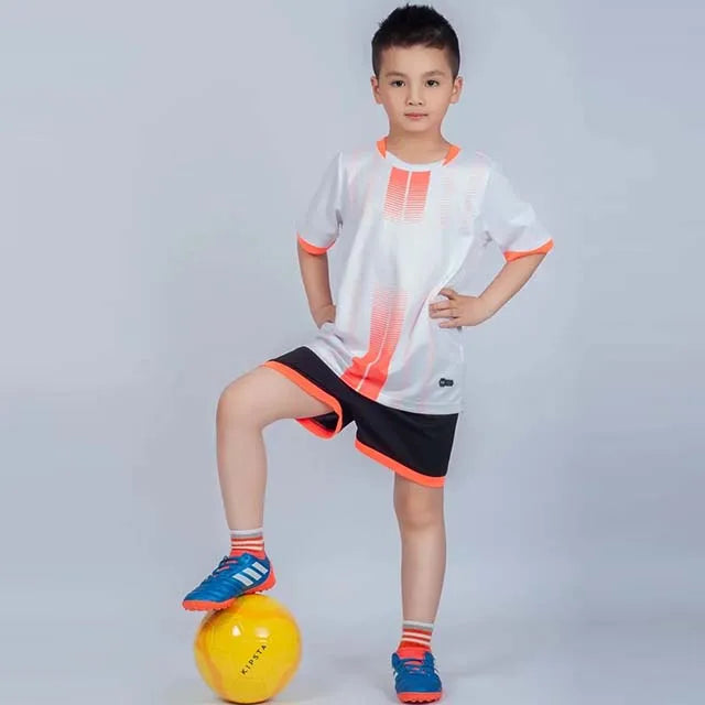 Chándal de camiseta de fútbol para niños