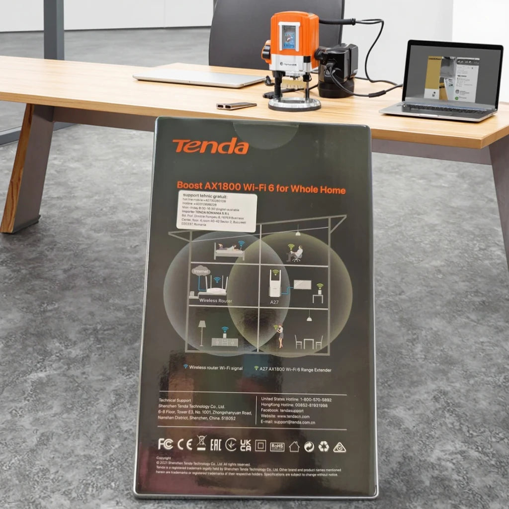 Extensor de Rango Wi-Fi 6 Tenda