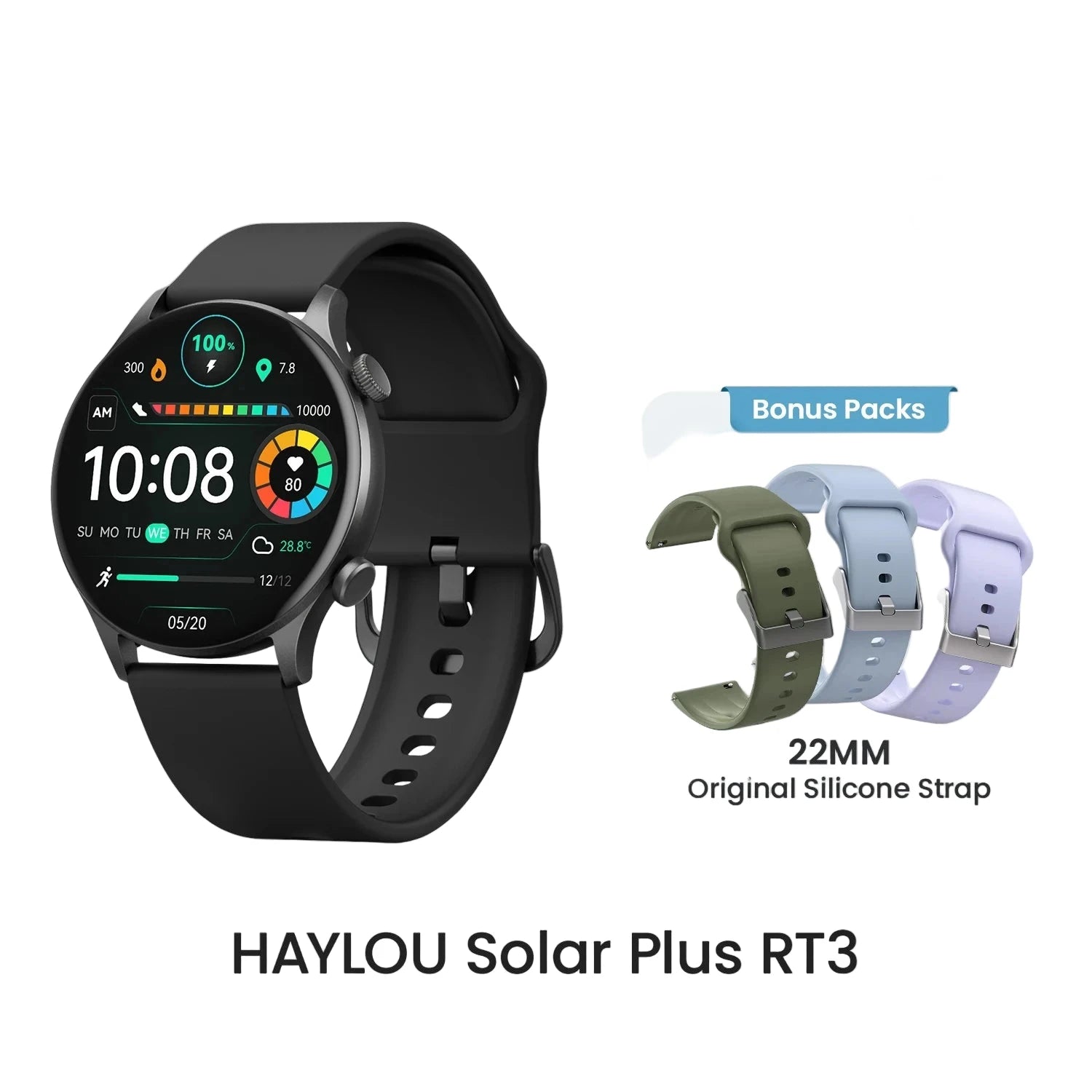 -reloj inteligente Solar