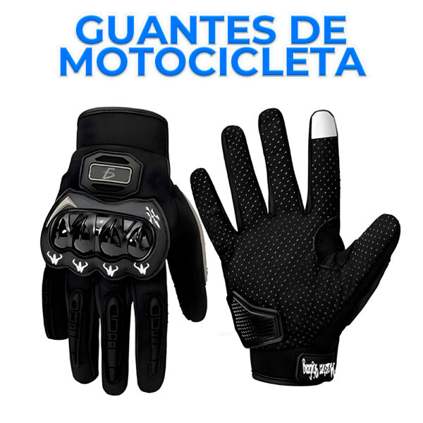 Guantes De Motociclismo Con Protección Anticaídas Y Dedo Táctil