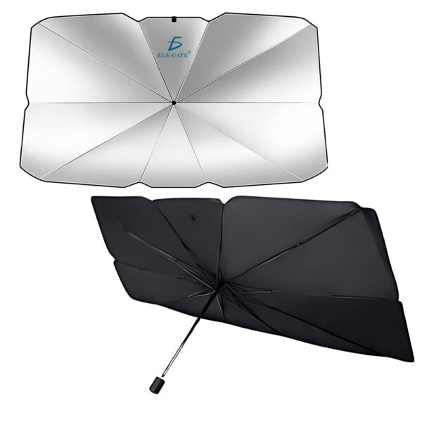 Para Sol Plegable Grande Para Coche Protege Las Vestiduras De Los Rayos Uv