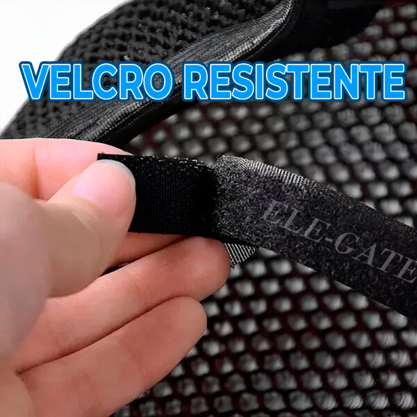Funda Para Asiento De Moto Transpirable Con Velcro Y Resorte