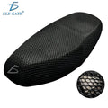 Funda Para Asiento De Moto Transpirable Con Velcro Y Resorte