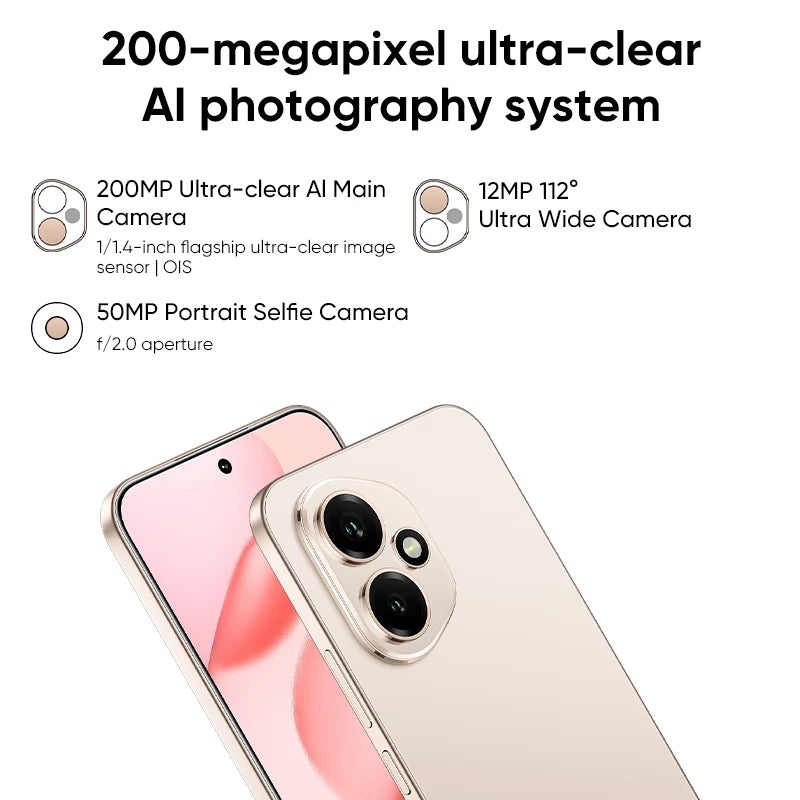 5G Smartphone 6,55 ''AMOLED 120Hz pantalla Snapdragon 7 Gen