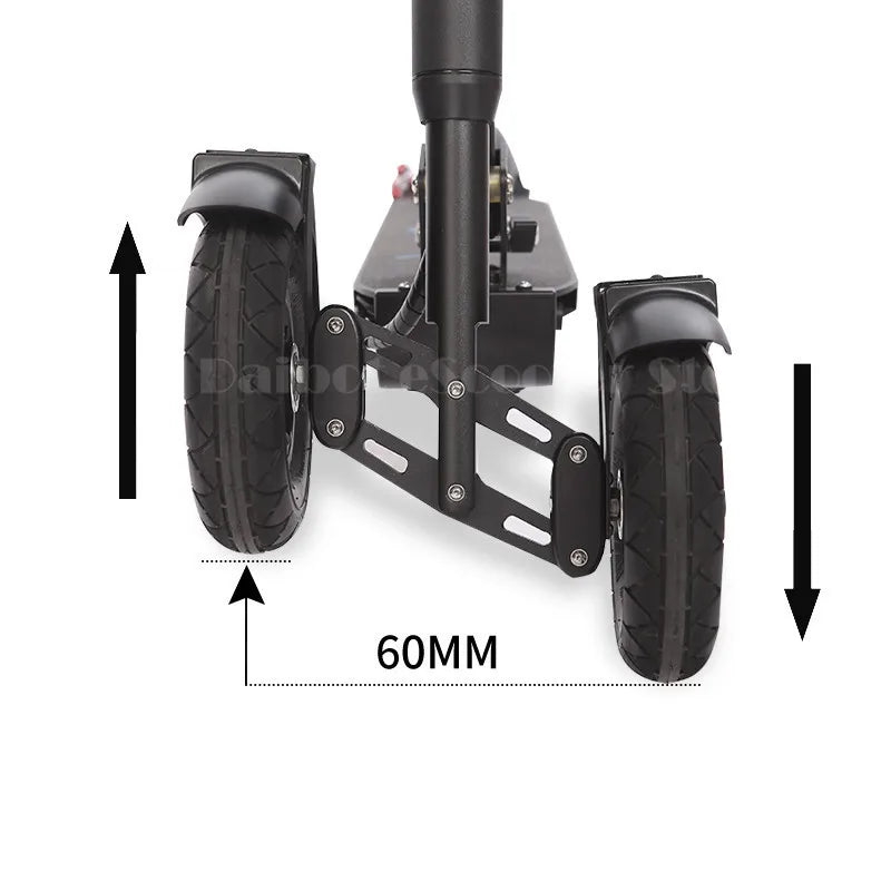 Patinete eléctrico de 3 ruedas con asiento