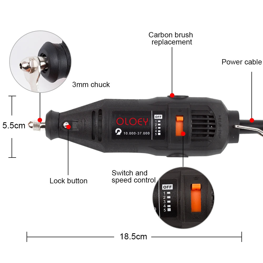 Mini Taladro Eléctrico