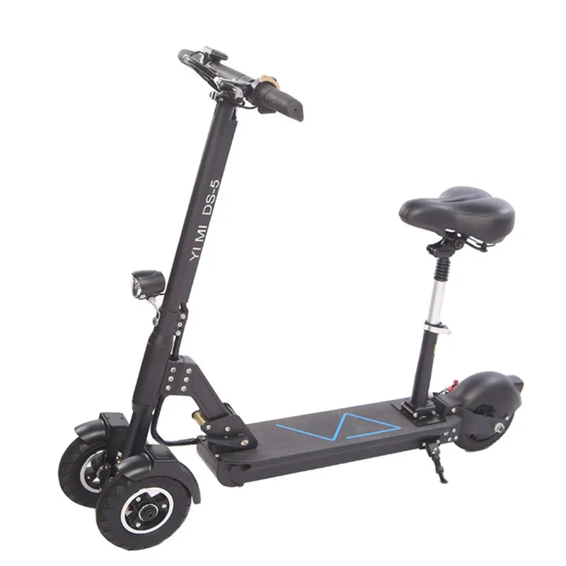 Patinete eléctrico de 3 ruedas con asiento