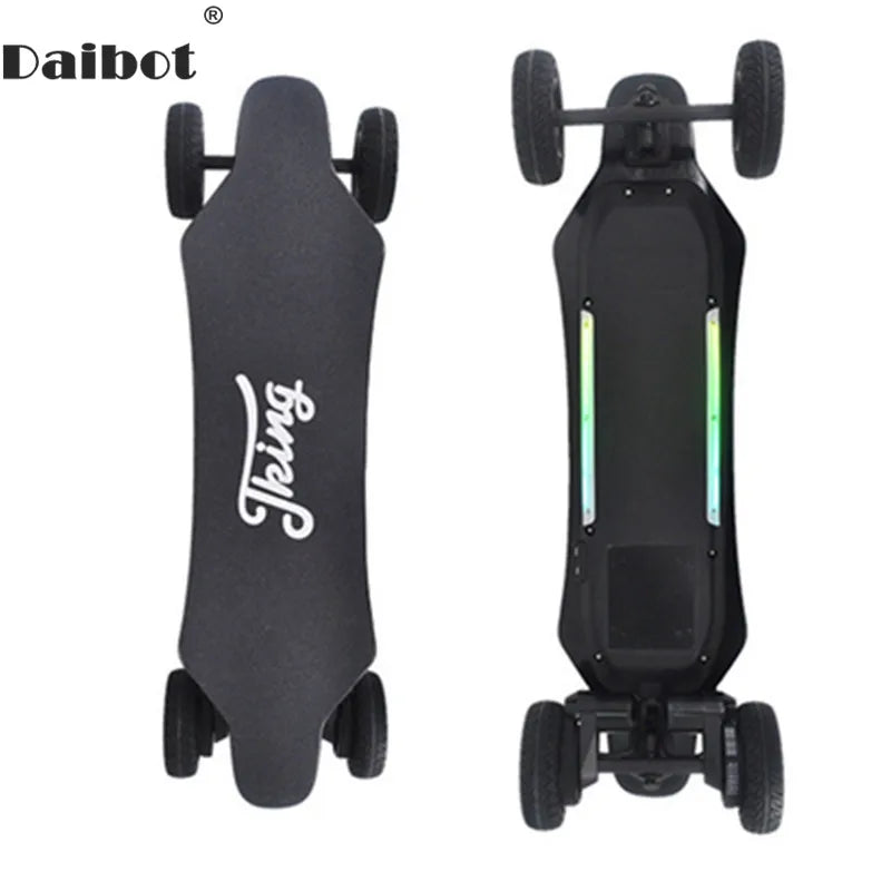 Patinete eléctrico de cuatro ruedas