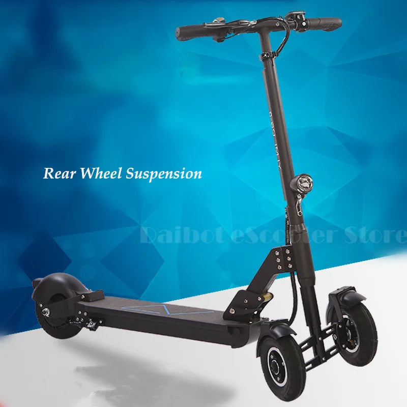 Patinete eléctrico de 3 ruedas con asiento