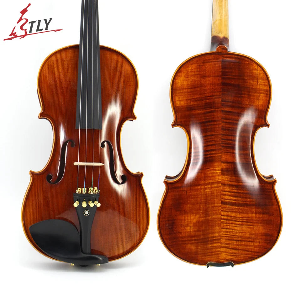 pintura de aceite de violín avanzada