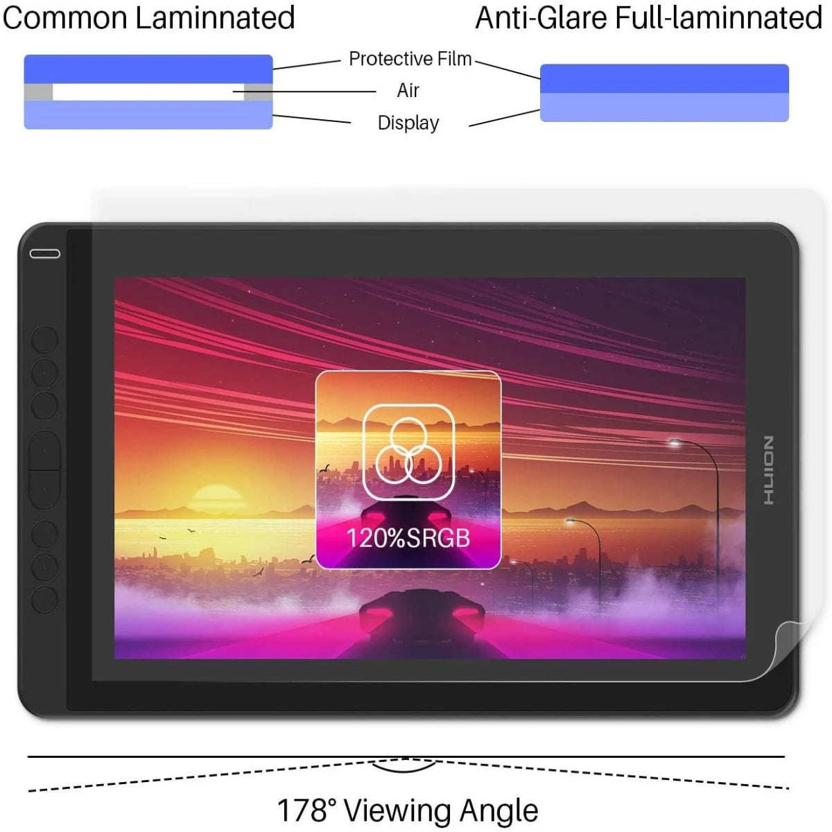 HUION Kamvas 13 tableta gráfica Monitor 120% sRGB