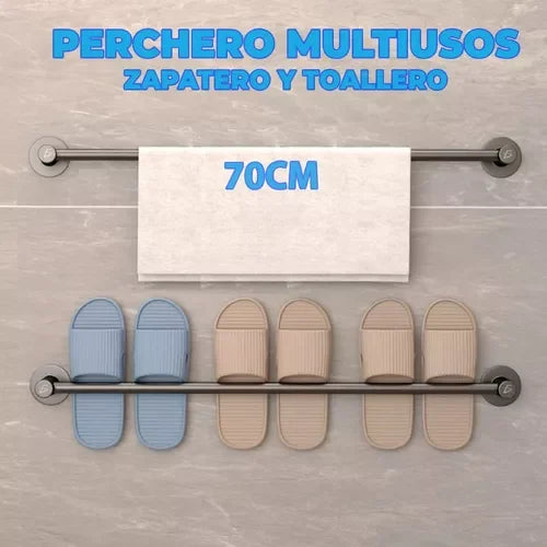 Juego de accesorios de baño Toallero y Zapatero