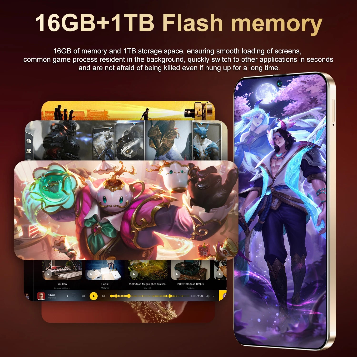 Ultimate 5G Smartphone 7,3 pulgadas