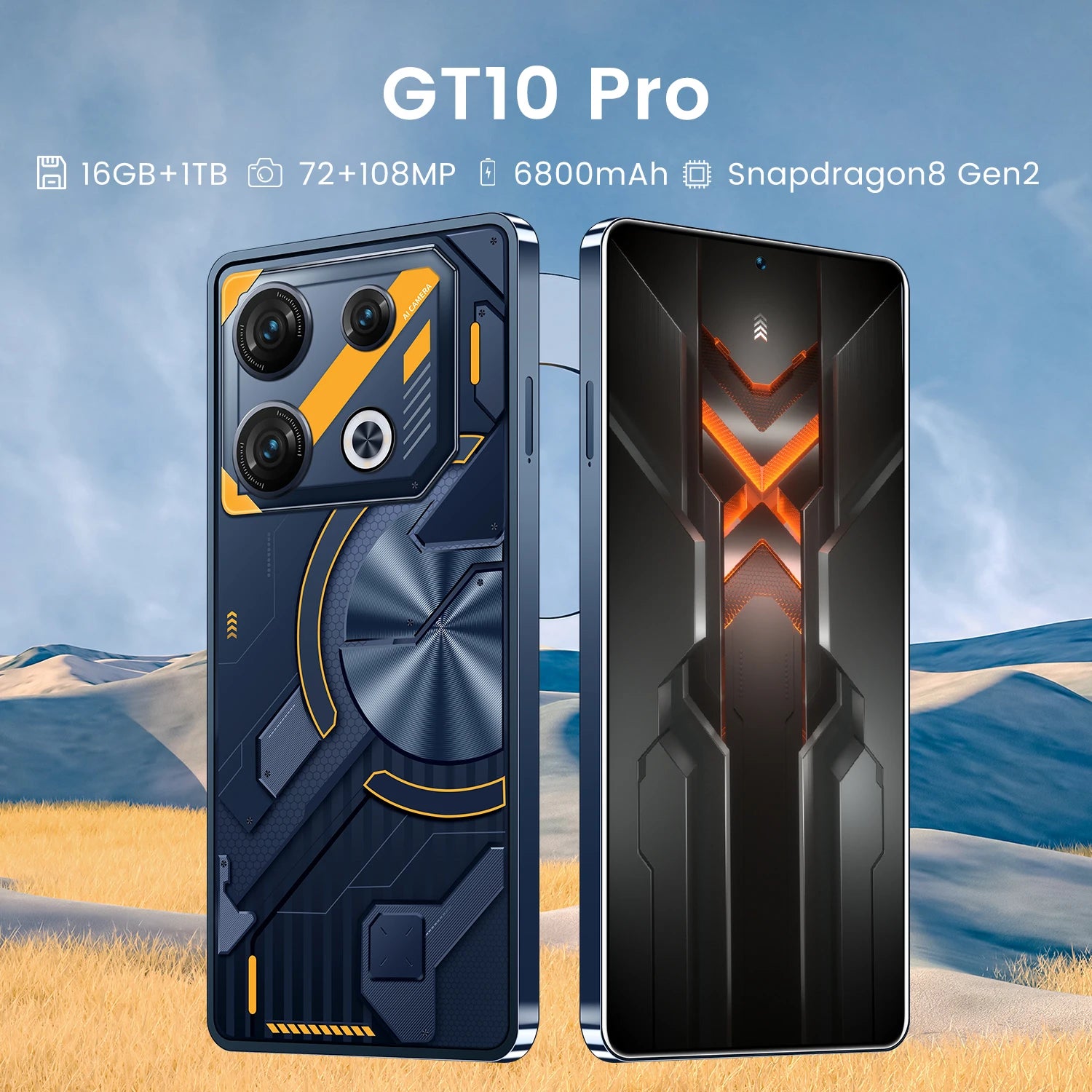 Android 13 Smartphone 7,3