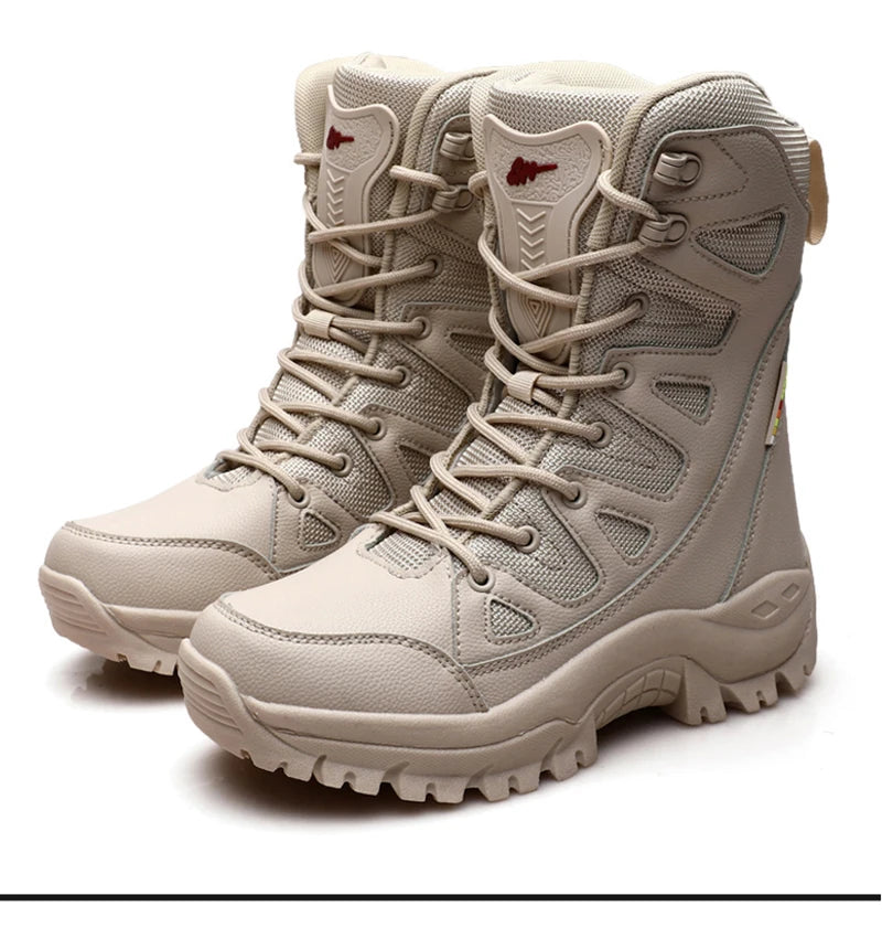 Botas de Entrenamiento de Cuero para Hombre