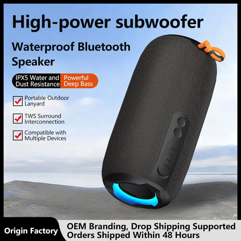 Altavoz Subwoofer Inalámbrico Portátil