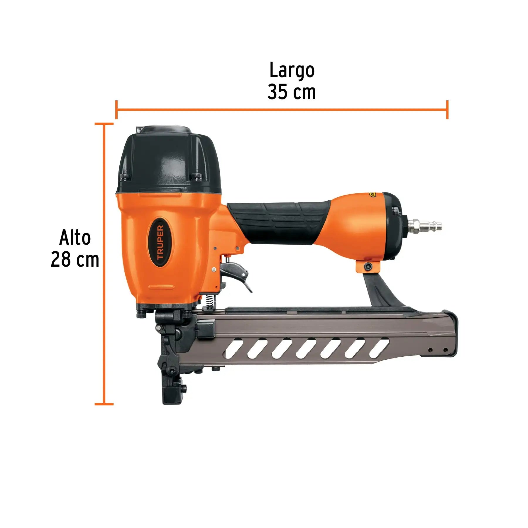 Grapadora Neumatica Truper Negro Calibre 16