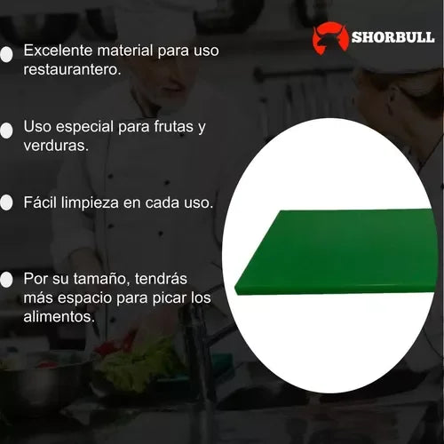 Tabla de Cortar Verde Shorbull