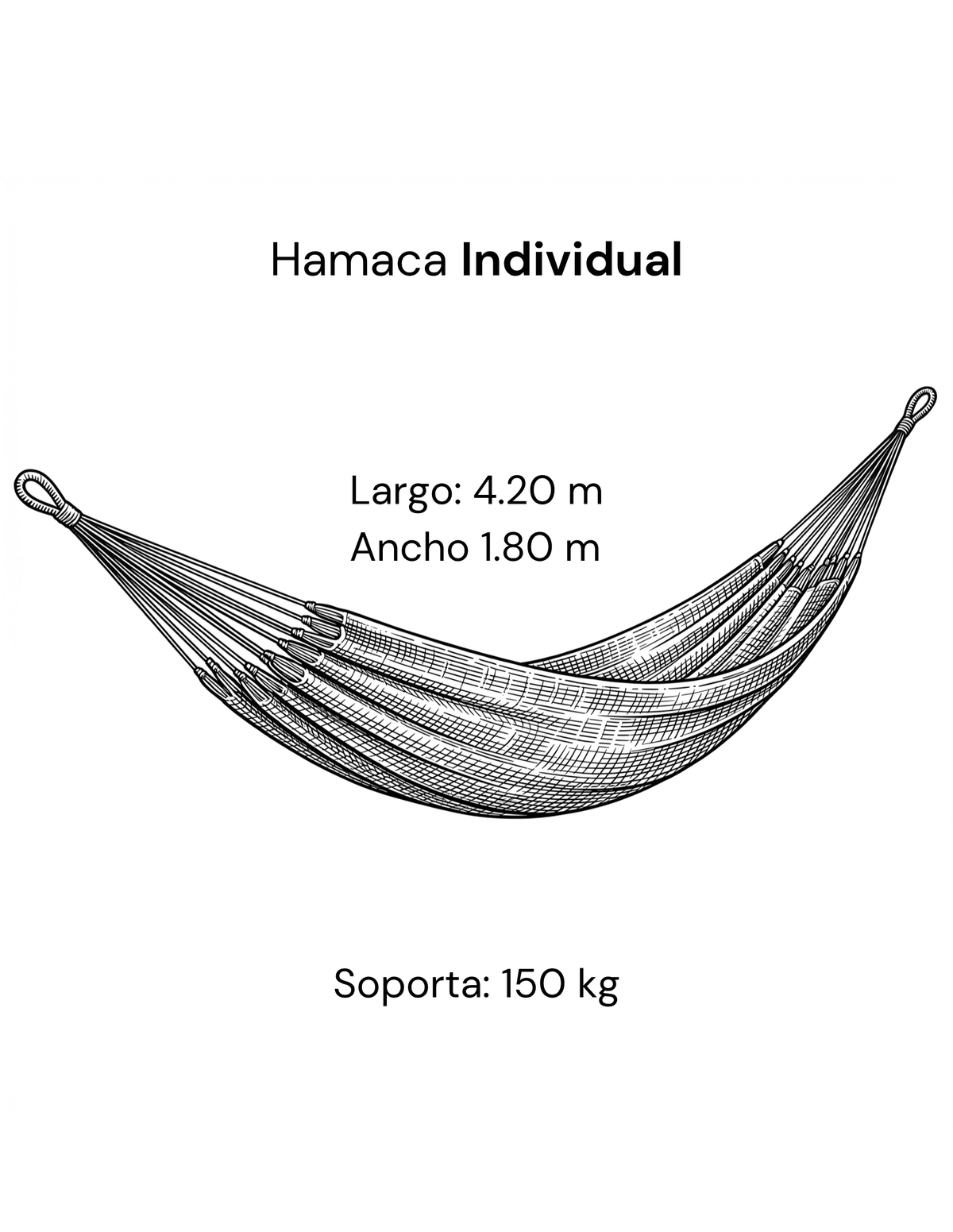 Hamaca de Poliéster