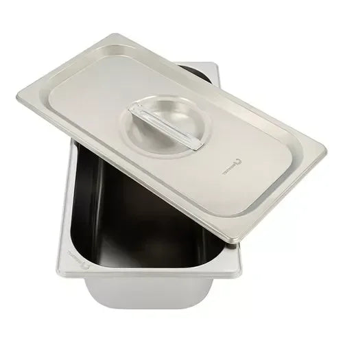 Inserto de Acero Inoxidable de 1/3 6 cm con Tapa Shorbull