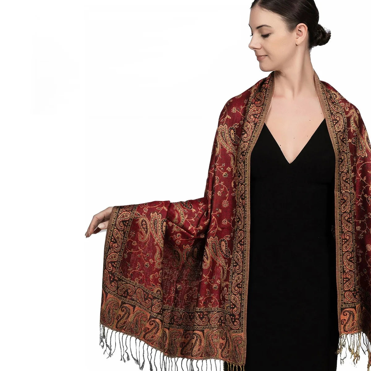 Bufanda Tradicional de Otoño-Invierno para Mujer