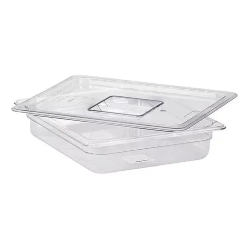 Inserto de Policarbonato de 1/2 pulgada y 10 cm con Tapa Cambro Shorbull