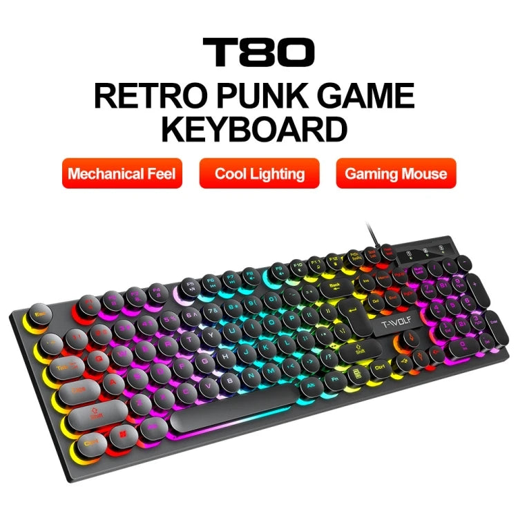 Teclado T-WOLF