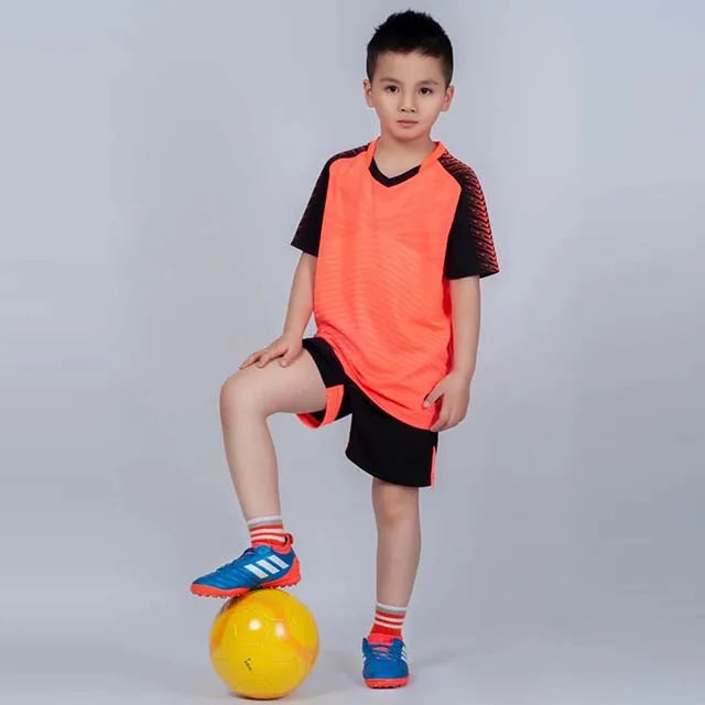 Chándal de camiseta de fútbol para niños