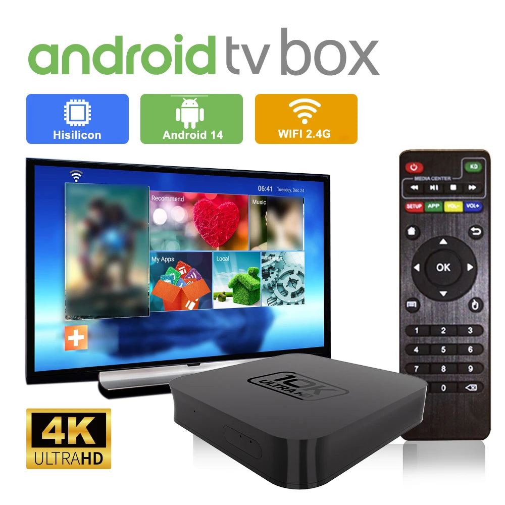 Android Smart Tv Box Rom 256GB