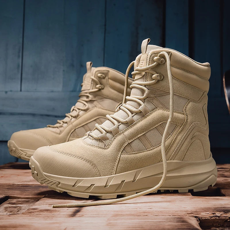 Botas de senderismo de camuflaje