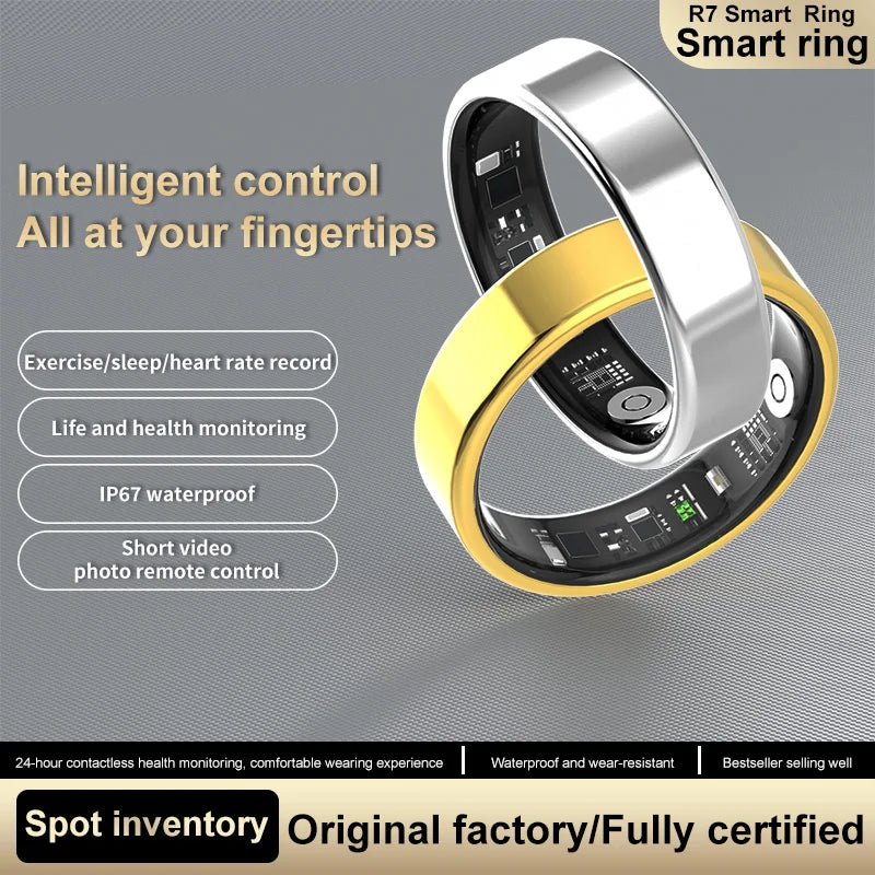 Anillo Inteligente Resistente al Agua Rastreador
