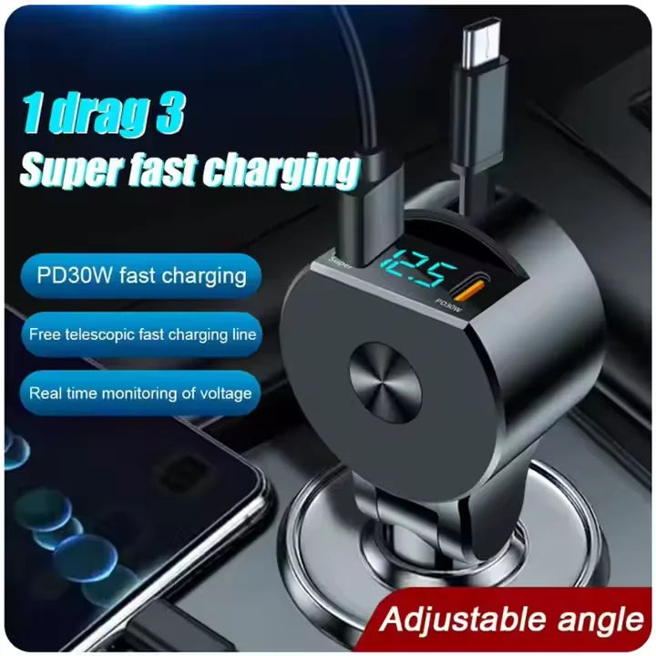 Cargador de coche  carga súper rápida