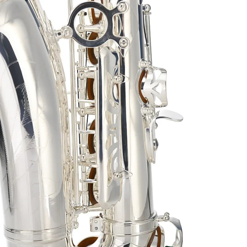 Saxofón Alto Eb Plateado