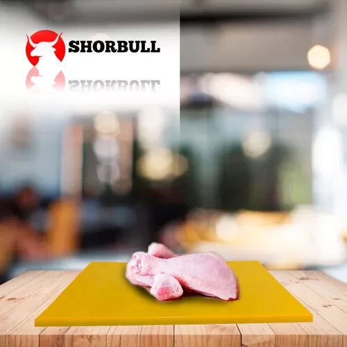 Tabla de cortar Shorbull amarilla