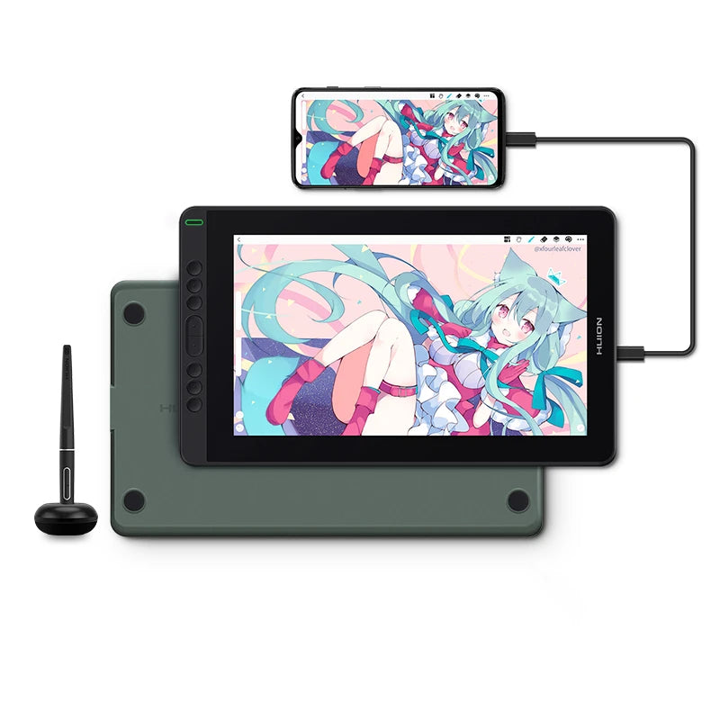 HUION Kamvas 13 tableta gráfica Monitor 120% sRGB