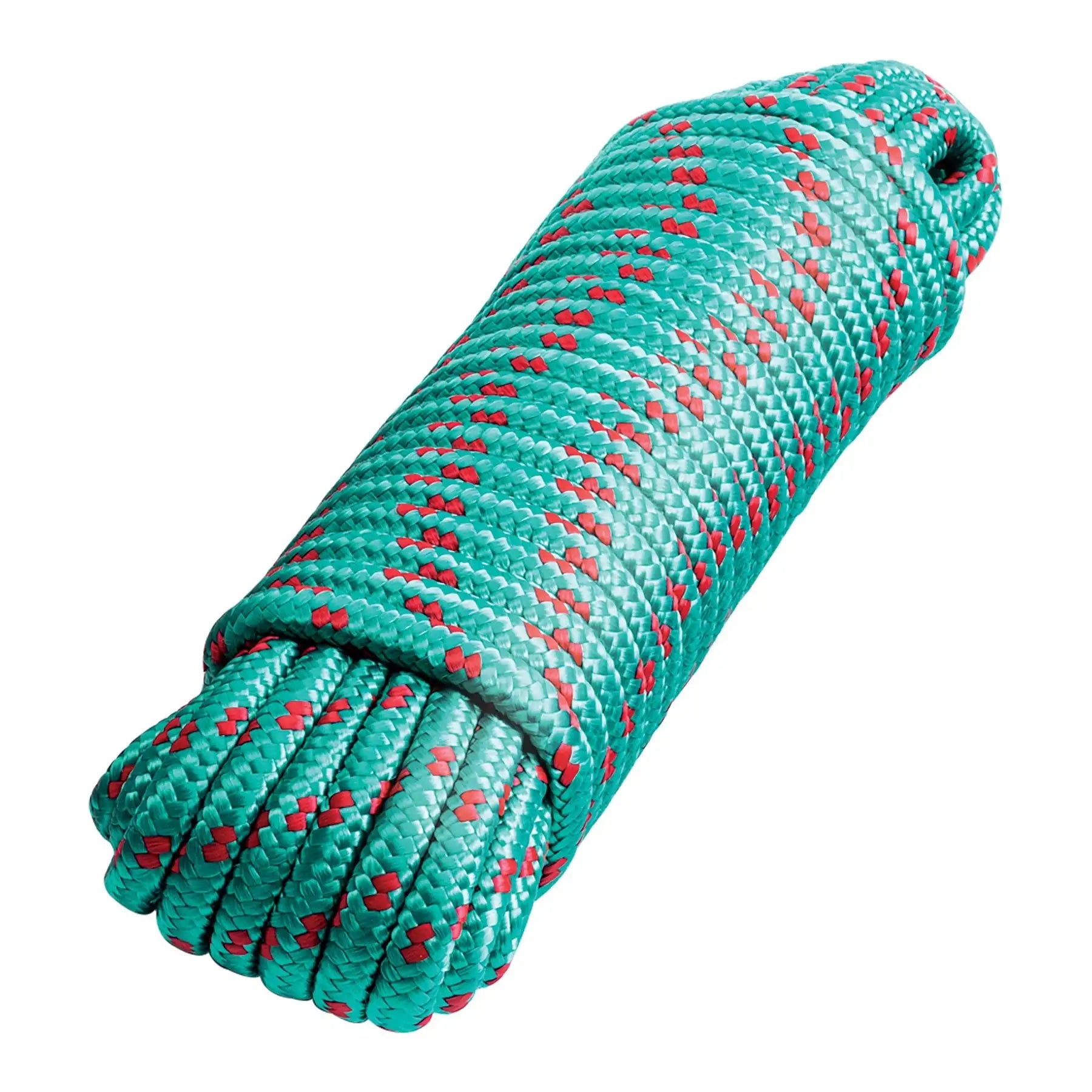 Fiero-Cuerda trenzada de polipropileno multicolor, cuerda de pesca de 8mm x 15 m