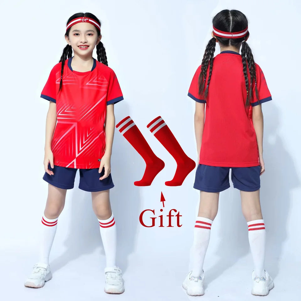 Uniformes de fútbol para niños + calcetines