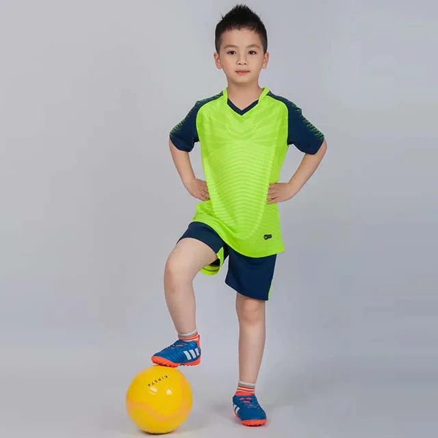 Chándal de camiseta de fútbol para niños